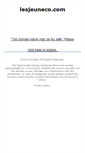 Mobile Screenshot of lesjeuneco.com
